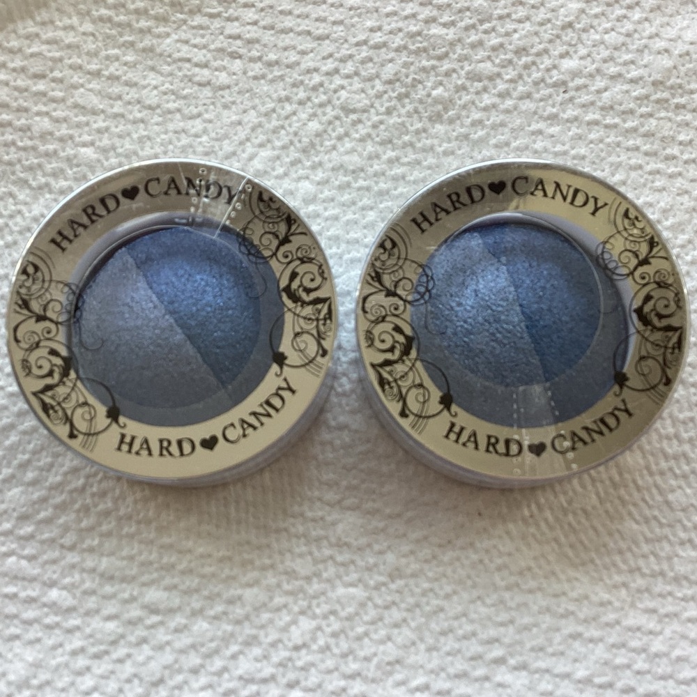 Hard Candy Kal-Eye-Descope Baked Eyeshadow Duo 261 Make Believe Metallic Blue